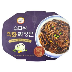 우양 수타식 직화 짜장면, 1개, 330mg