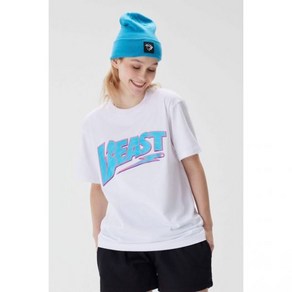 MrBeast 미스터비스트 3D BOLT S/SLEEVE TEE 화이트 티셔츠