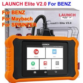 런치X431 LAUNCH X431 엘리트 2.0 전체 시스템 한국어 자동차 진단 도구 자동 obd obd2 스캐너 활성 테스트 ecu 코딩 무료 업데이트 bmw for benz a