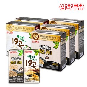 삼육두유 검은콩과볶은귀리 48팩 + 발아현미19곡 32팩 (총 80팩), 48개, 190ml