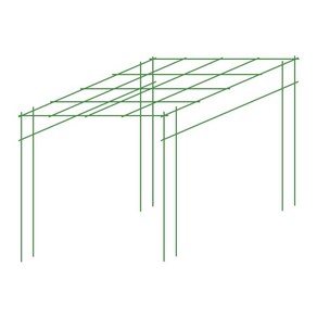 대형 포도나무 사각 넝쿨 지지대 파이프 박 오이 공원, 두께16mm 길이1.5x너비1.5x높이1.8m