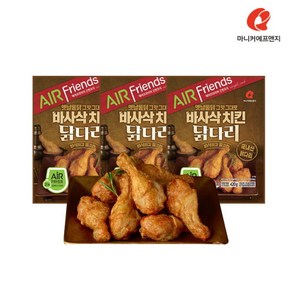 마니커에프앤지 바사삭닭다리 420g(3봉) 420g 3개