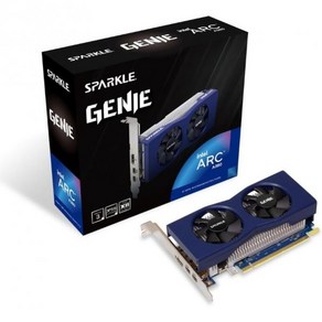 Spakle Intel Ac A770 Titan OC Edition 16GB GDDR6 ThemalSync Tone Cooling Axial Fan Metal Backp, A380 GENIE, 1개