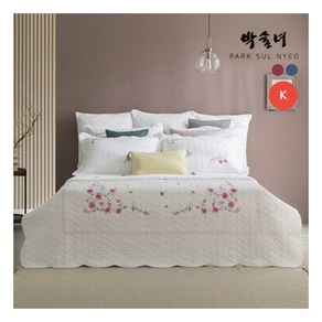 [박술녀] [K]자수 광목100 침구 풀세트
