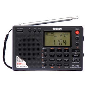 [RADIO]Tecsun PL-380 DSP PLL FM MW SW LW 디지털 스테레오 라디오 월드 밴드 수신기 휴대용 풀 소형