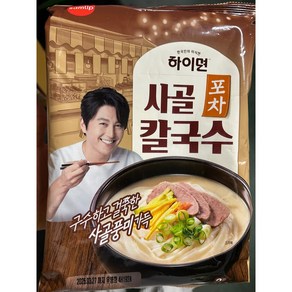 삼립 하이면 포차 사골 칼국수, 2개, 366g