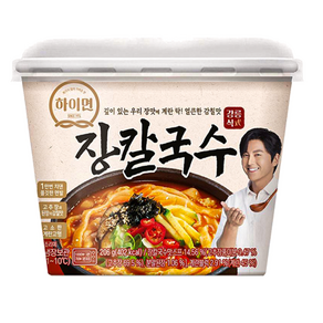 하이면 장칼국수 즉석용기큰컵 206g x 6개