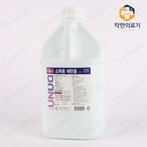 조은 소독용 에탄올(83%) 4L, 3개
