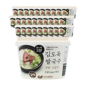 김도둑 쌀국수(사골맛)box[93g], 93g, 30개