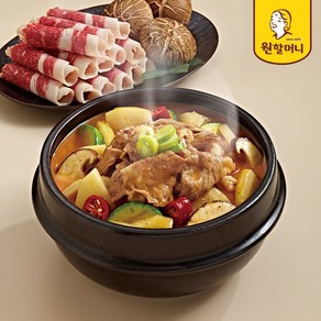 [원할머니] 고소한 차돌 듬뿍 된장찌개 500g x 6팩, 6개