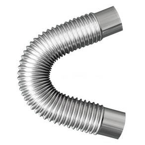 파파스 캠핑 화목난로 연통 60mm 일자 연통 엘보 연통 45도 90도, 자바라연통(50cm)