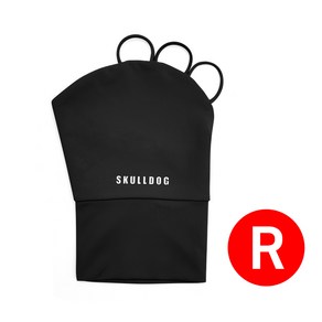 남녀공용 골프 UV 자외선 차단 오른손 손등토시 손등 가리개 커버 장갑 오른손착용, 블랙, 1개