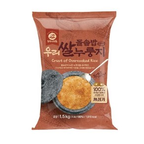 돌솥밥 쌀 누룽지 1.5kg 1개, 돌솥밥 쌀 누룽지 1.5kg, 1개