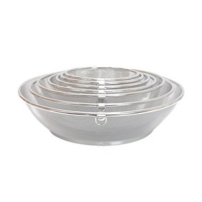 스텐 원형 볼바구니 7호 40cm 채반 소쿠리 세척 채망, 1개
