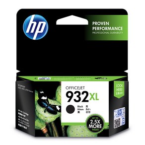 HP 대용량 잉크 HP932XL, 검정, 1개