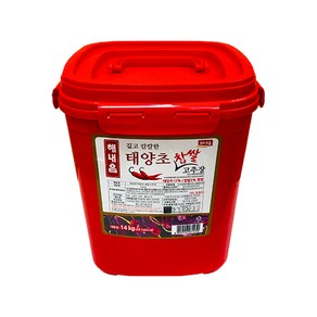 고급 고추장 태양초 찹쌀 고추장 14kg, 1개