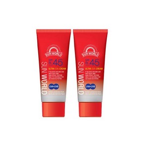 바세린 내추럴 UV 선크림 썬크림 1+1+1 / SPF50+ PA++++ 60ml 자외선차단+미백+주름개선 기능성 화장품, 울트라 썬크림 1+1 / SPF45+ PA+++ 100, 3개