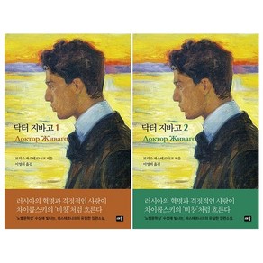 새움출판사 닥터 지바고 1 2 세트 + 미니수첩 증정, 새움, 보리스 파스테르나크