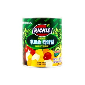 델몬트 리치스 원터치 트로피칼 후르츠믹스 850g tip*8991po, 1개