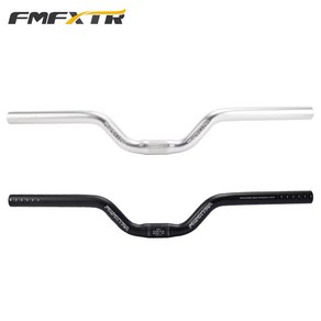 FMFXTR 자전거 핸들바 핸들 라이저바 M바 숏 갈매기 픽시 브롬톤 25.4mm, 520 Swallow handle, 블랙, 1개