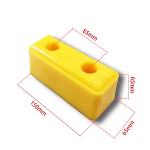 화물차 충격방지 고무 블록 공업용 미끄럼방지 매트 패드 고무판, 1개