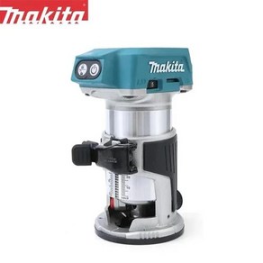 Makita DRT50 오리지널 무선 트리머 충전식 트리밍 기계 브러시리스 슬롯 도구 밀링 목공 타각기, 1개