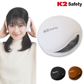 K2 safety 맥스 방한 귀마개, 1개, 화이트