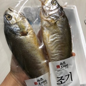 [속초 동해안] 반건조 조기 굴비 손질 생선, 4개, 중