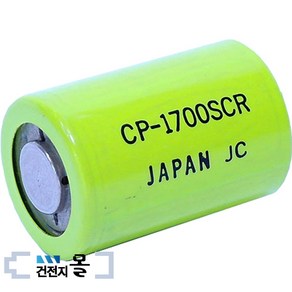 파나소닉 충전용 건전지 CP-1700SCR (1.2V 1700mAh) 4/5SC 니카드, 1개