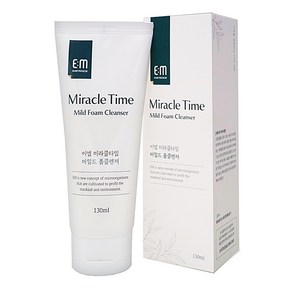 EM 기초화장품 피부 미용 세안 클렌징 폼클렌저 130ml, 1개