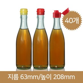 청참기름350ml 숏캡 40개, 40개 1BOX[무료배송], 노랑