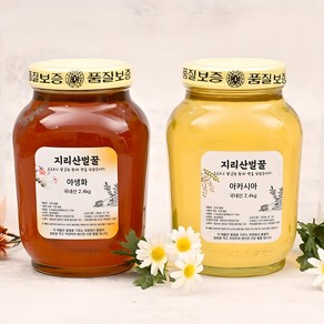 [엄지척농산물] 아카시아 벌꿀(사양) 2.4kg, 1개