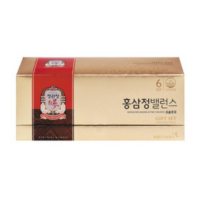 정관장 홍삼정밸런스 선물세트 110g x 3병 1set (쇼핑백 포함), 1개