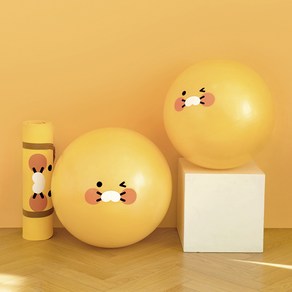 카카오프렌즈 춘식이 짐볼 스트레칭 요가 65cm, 단품