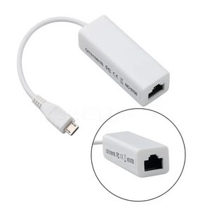 Net USB 2.0 마이크로 RJ45 네트워크 카드 남이더넷 5 핀 Lan 어댑터 안드로이드 PC 노트북, 02 Mico USB To RJ45, 1개