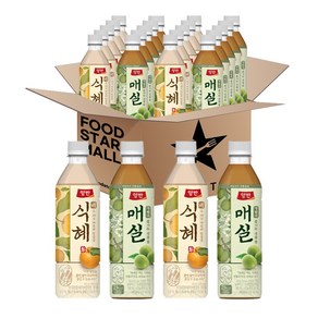 푸드스타 동원 양반 500ml 2종세트(배식혜 매실차) 각 10개 총 20개