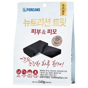 포켄스 뉴트리션 트릿 피부&피모 240g, 1개