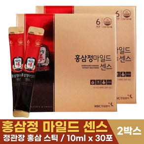 정관장 홍삼정마일드 센스 10ml 홍삼 농축액, 2박스, 300ml