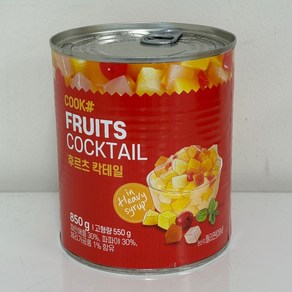 쿡샾 후르츠 칵테일, 9개, 850g