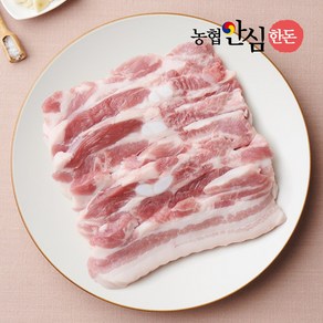 [농협안심한돈] 국내산 냉장 삼겹살 구이 500g, 구이용, 1개