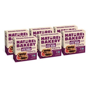 Natue's Bakey Gluten Fee Fig Bas Oignial Fig Real Fuit Vegan Non-GMO Snack ba 6 boxes, 1개, 2.43kg