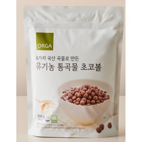 풀무원 유기농 통곡물 초코볼 240g 2개