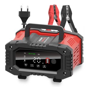 20A 300W 12V 24V 고출력 휴대용 오토바이 자동차 배터리 충전기