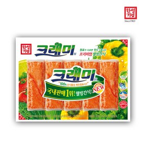 사조오양 한성 핫바 간식 모음 12.크래미 90g, 1개