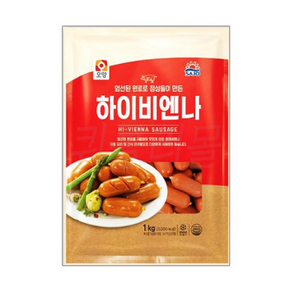 사조 하이비엔나, 1kg, 2개