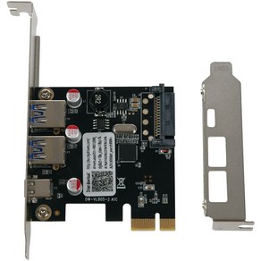 의 USB 3.1 타입 C PCIe 확장 카드 PCI-E로 1 형 C 그리고 2 A 타입 3.0의 USB 어댑터 PCI 익스프레스 컨트롤러 허브를 들어 데스크탑 PC, 하나, 검정