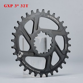 MTB 자전거 체인링 32T 34T 36T 38T SRAM GXP XX1 X9 XO X01 gx Eagle용 좁은 와이드 싱글 체인링 산악 자전거 체인휠, 3mm 32T, 1개