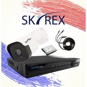 520만화소 QHD 자가설치 스마트폰 SKYREX CCTV 세트 업소용 가정용 카메라 스카이렉스 SH-3200C, 1. 실내용 520만화소 + 10M 1대 세트, 1. 520만화소 기본세트, 1개