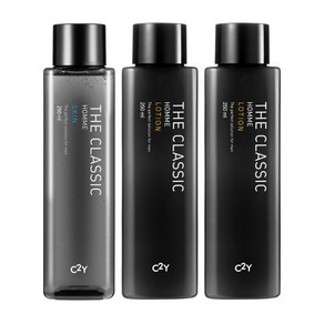 C2Y 남성화장품 더 클래식 옴므 스킨+로션 총 750ml 대용량 / 3개, 스킨1개+로션2개, 1개