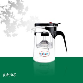 홈아트 휴대용 유리 티포트 500ml 티팟